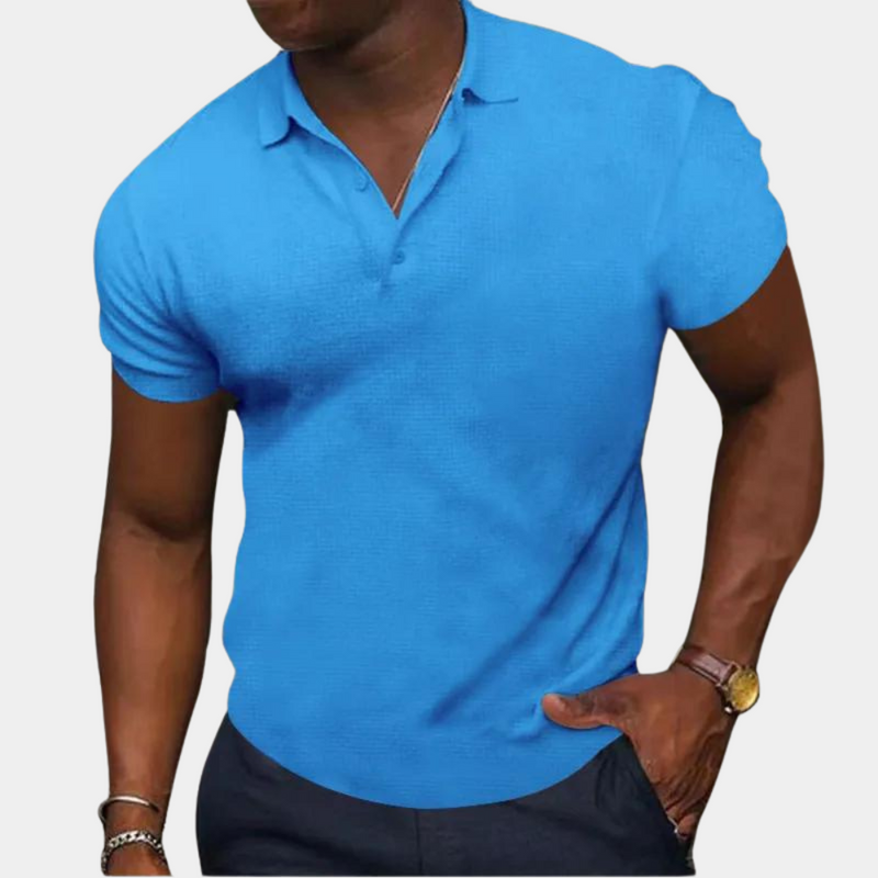 Herrenpoloshirt mit kurzen Ärmeln