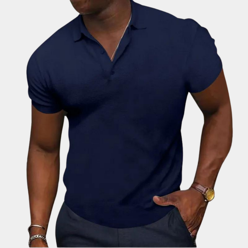 Herrenpoloshirt mit kurzen Ärmeln