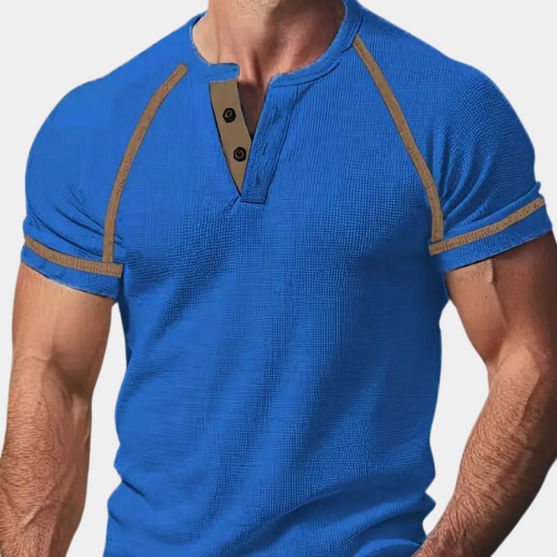 Atmungsaktives Herren-T-Shirt mit kurzen Ärmeln