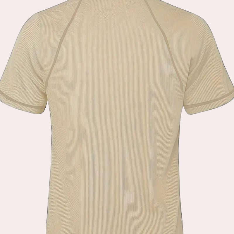 Atmungsaktives Herren-T-Shirt mit kurzen Ärmeln