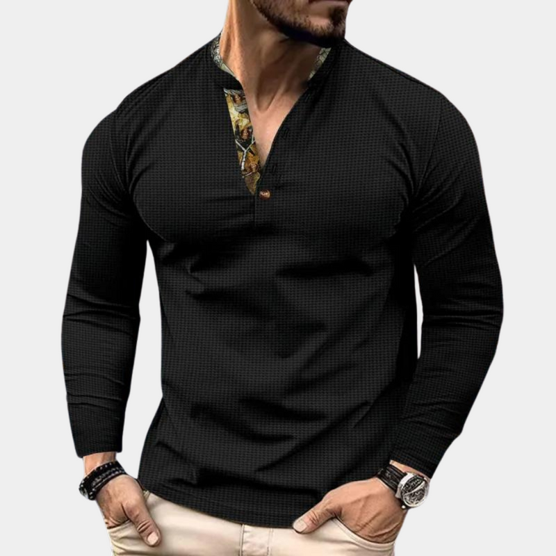 Casual T-Shirt mit kurzen Ärmeln für Herren
