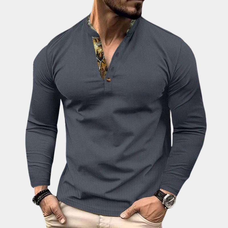 Casual T-Shirt mit kurzen Ärmeln für Herren