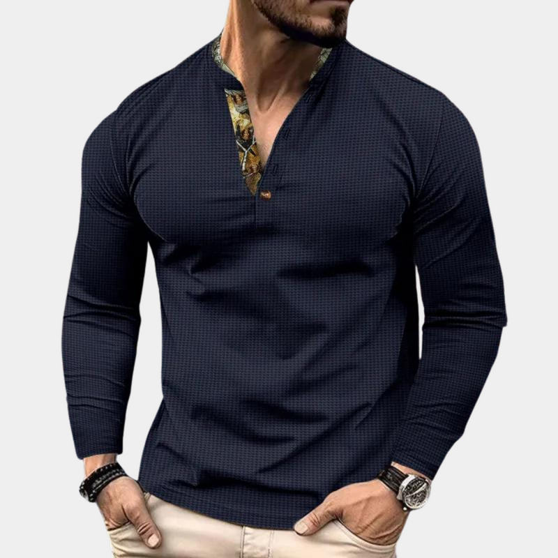 Casual T-Shirt mit kurzen Ärmeln für Herren