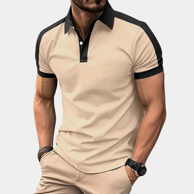 Poloshirt mit kurzen Ärmeln für Herren
