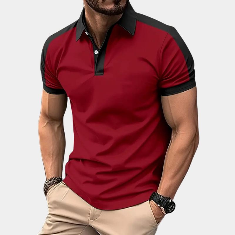 Poloshirt mit kurzen Ärmeln für Herren