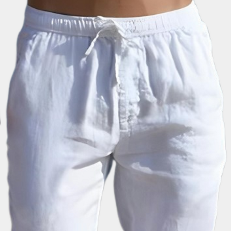 Christos - Luftige Herrenhose mit flexibler Taille
