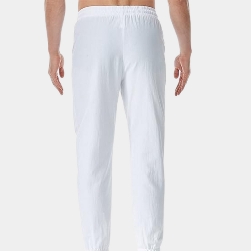 Christos - Luftige Herrenhose mit flexibler Taille