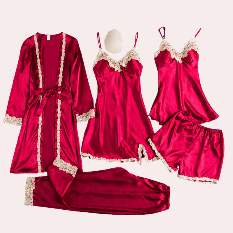 Eleganter Damenpyjama