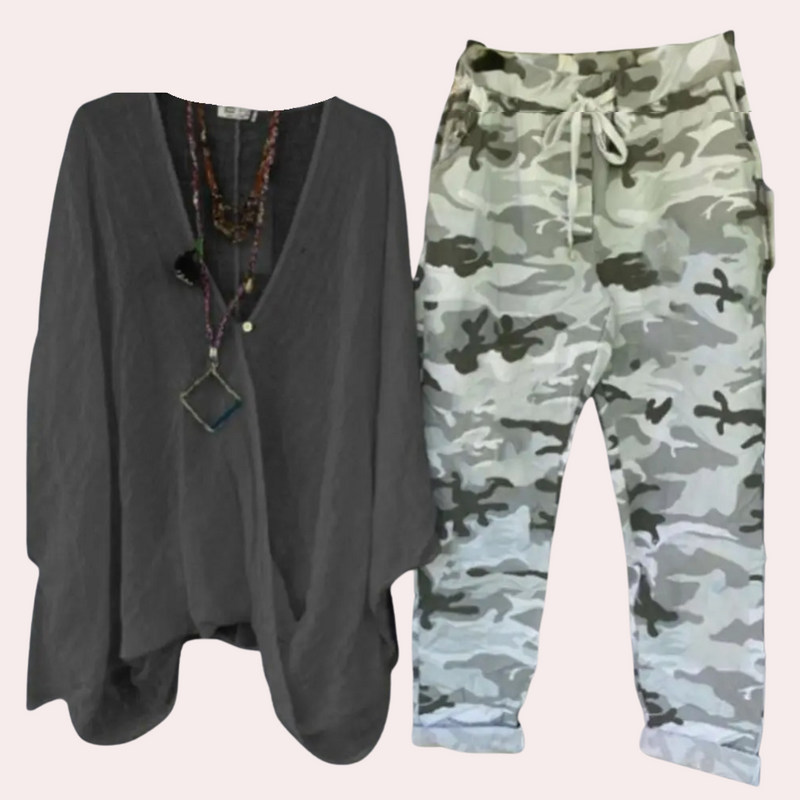Stylisches 2-teiliges Damen-Set