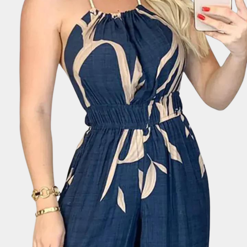 Stilvoller Halter-Jumpsuit für Damen