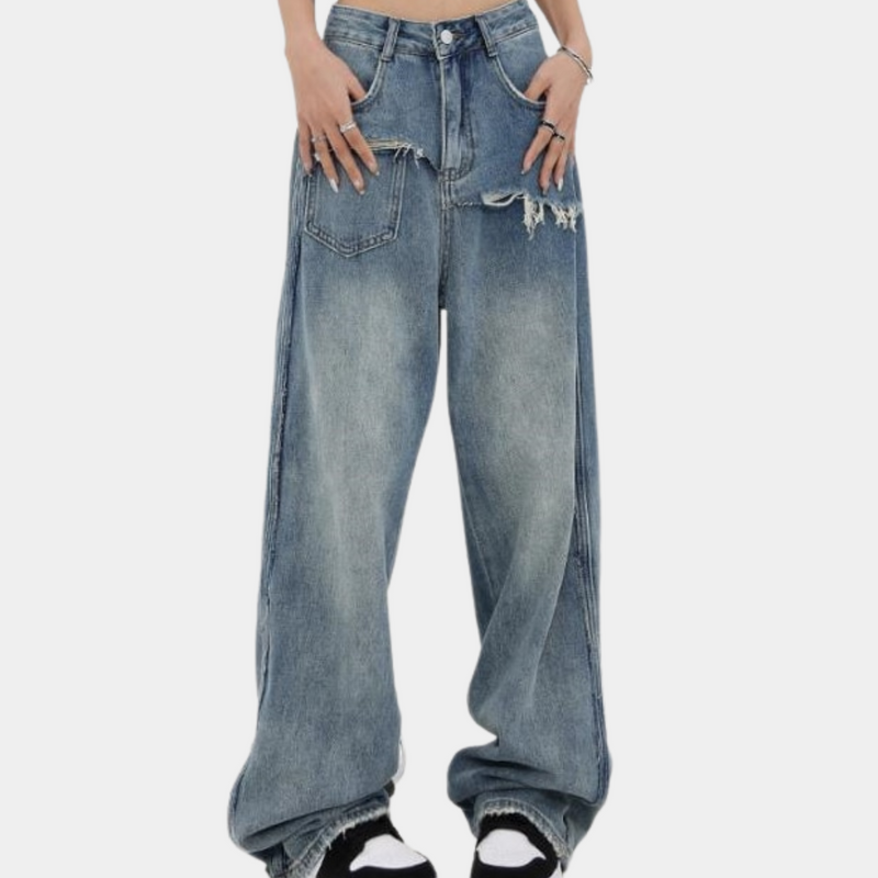 Bequeme und stilvolle Damen Denim Hose