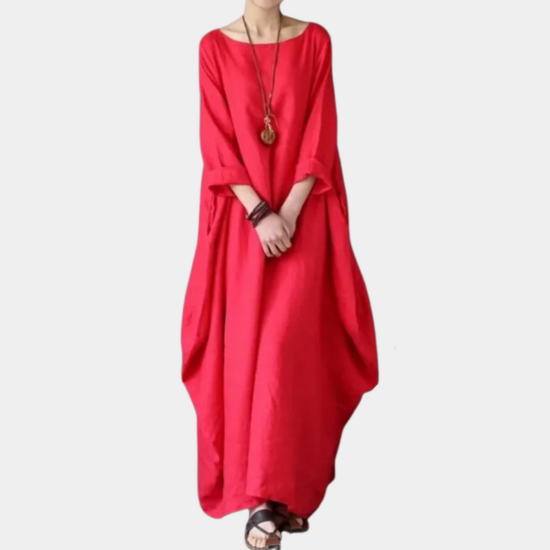 Elegantes langes Kleid für stilbewusste Frauen