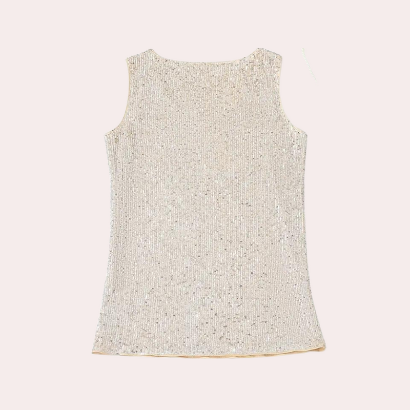 Elegantes Glitzer-Top für Frauen