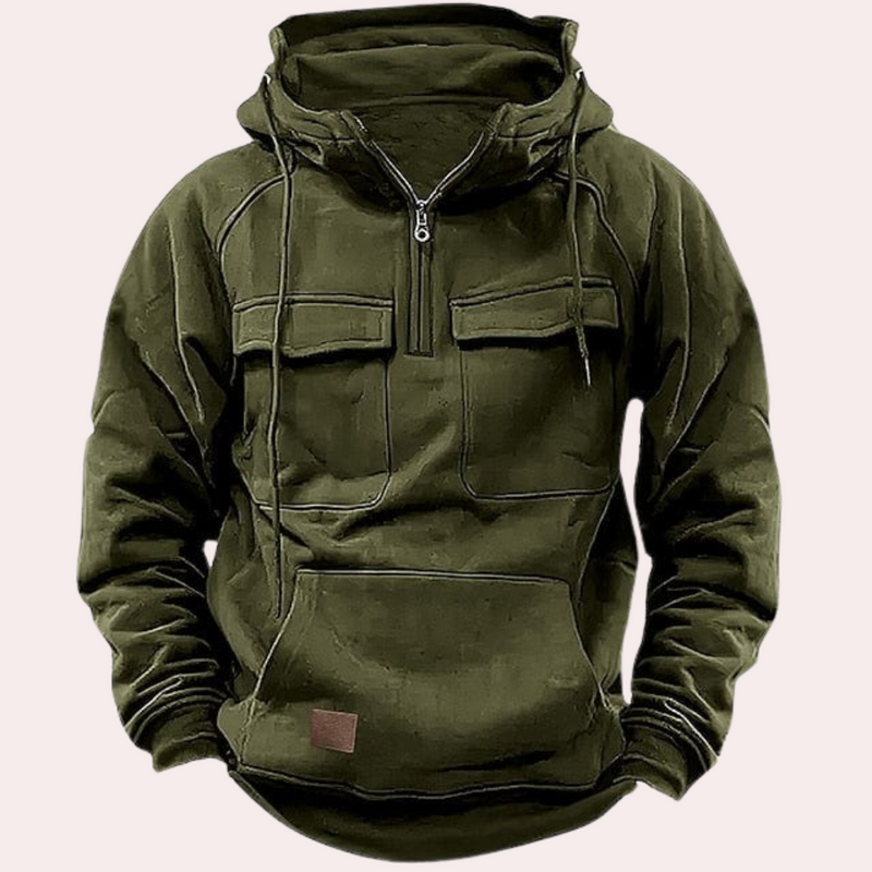Eleganter und bequemer Winter-Kapuzenpullover für Männer