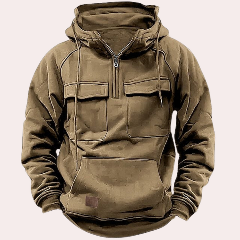 Eleganter und bequemer Winter-Kapuzenpullover für Männer