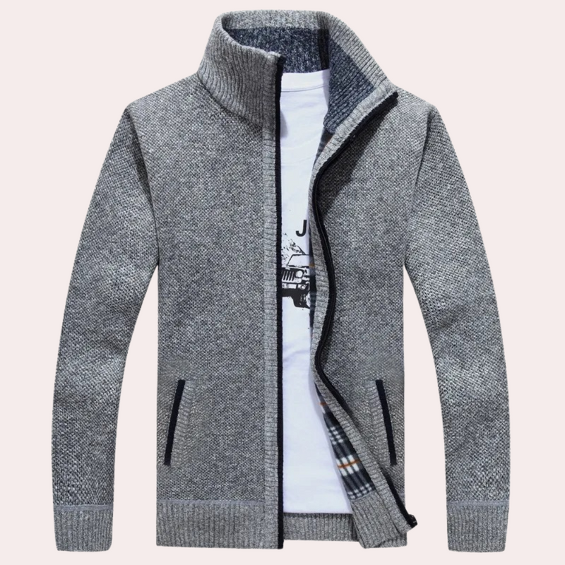 Bequemes, elegantes Herrenstrickweste