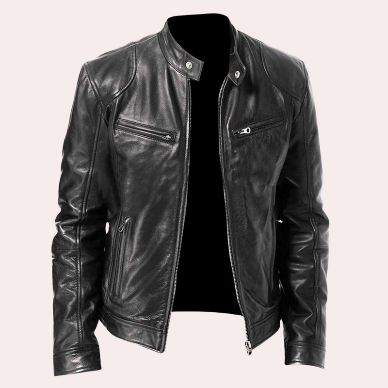 Luxe Herren Motorradjacke