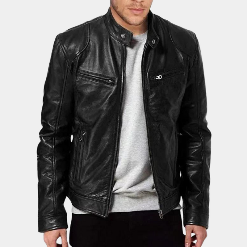 Luxe Herren Motorradjacke