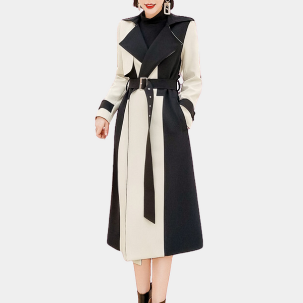 Eleganter warmer Trenchcoat für Damen