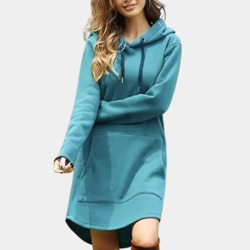 Zara - Schlichter und langer Damen-Hoodie