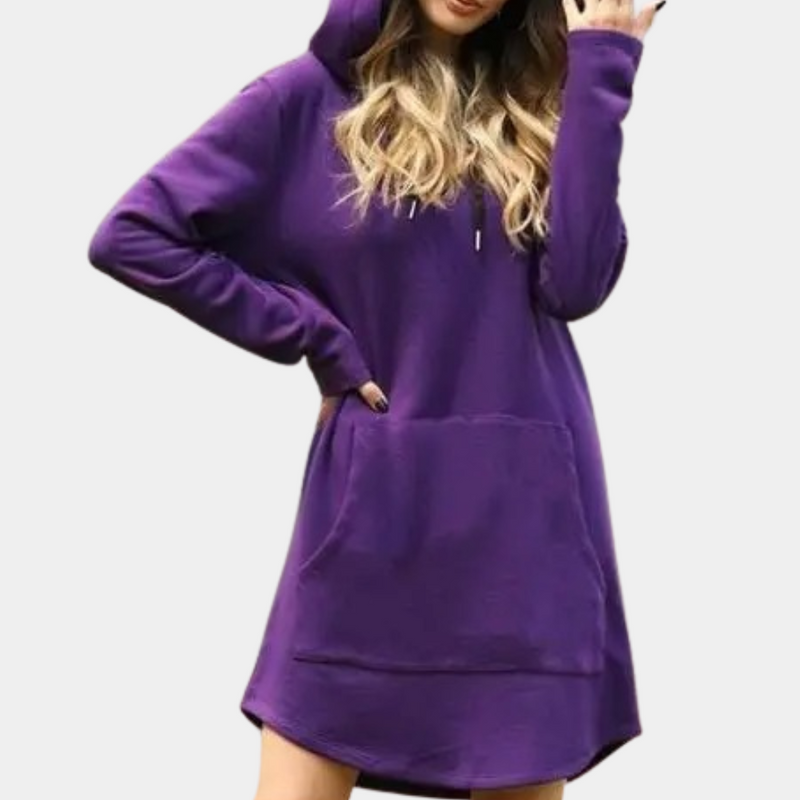 Zara - Schlichter und langer Damen-Hoodie
