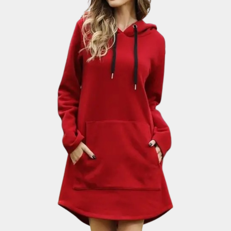 Zara - Schlichter und langer Damen-Hoodie