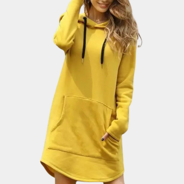 Zara - Schlichter und langer Damen-Hoodie