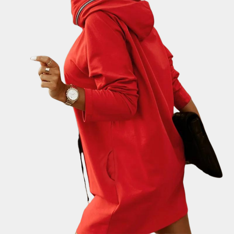 Stilvolle Hoodie-Kleid für Damen