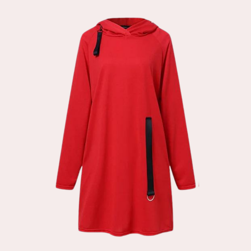 Stilvolle Hoodie-Kleid für Damen