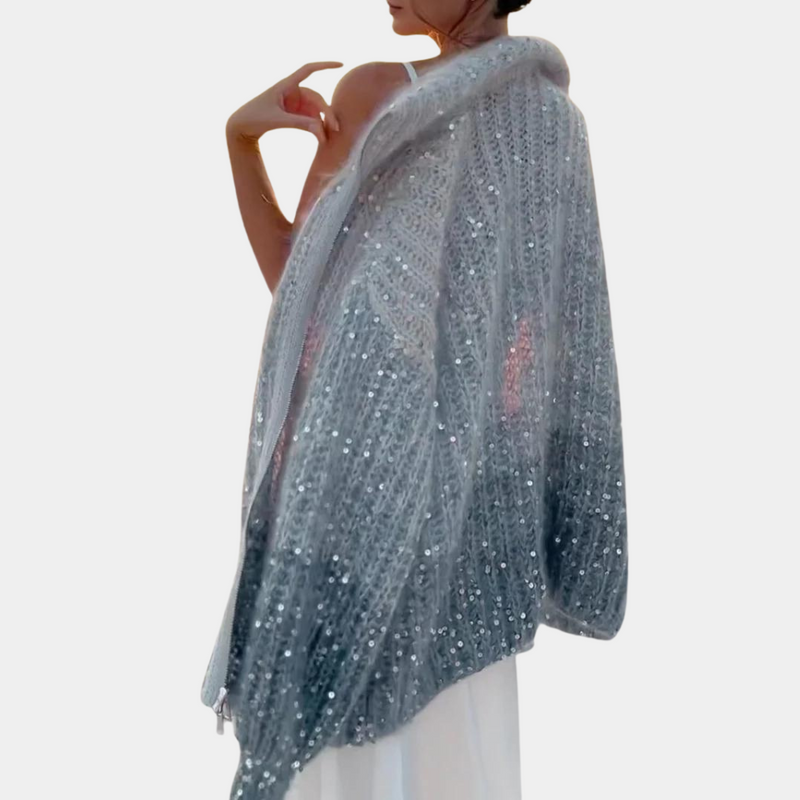 Eleganter Damenpullover mit Pailletten