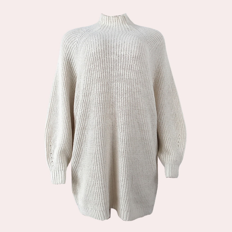 Gestrickter Pullover in Übergröße für Frauen