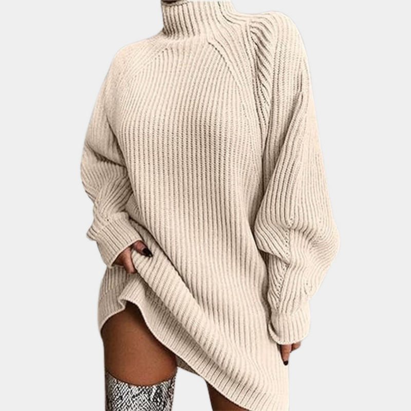 Gestrickter Pullover in Übergröße für Frauen