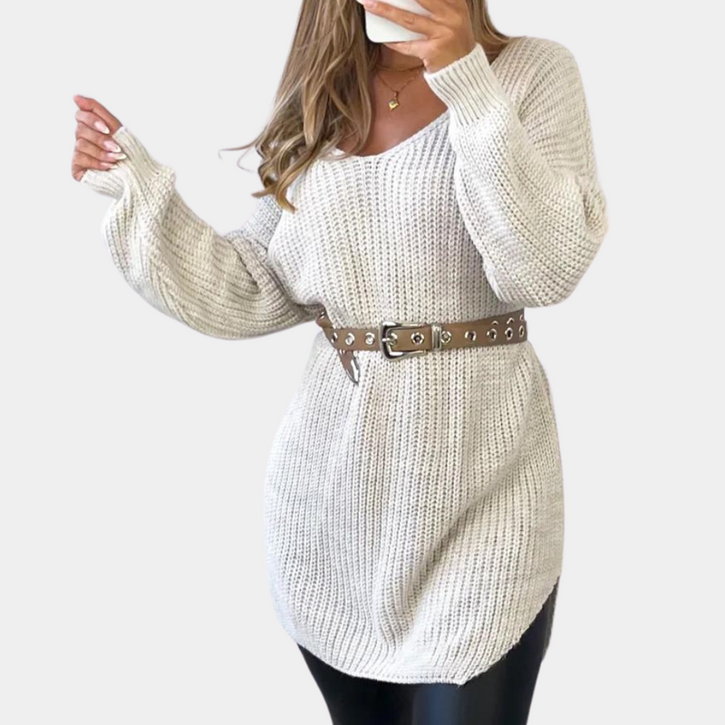 Bequemer Damenstrickpullover