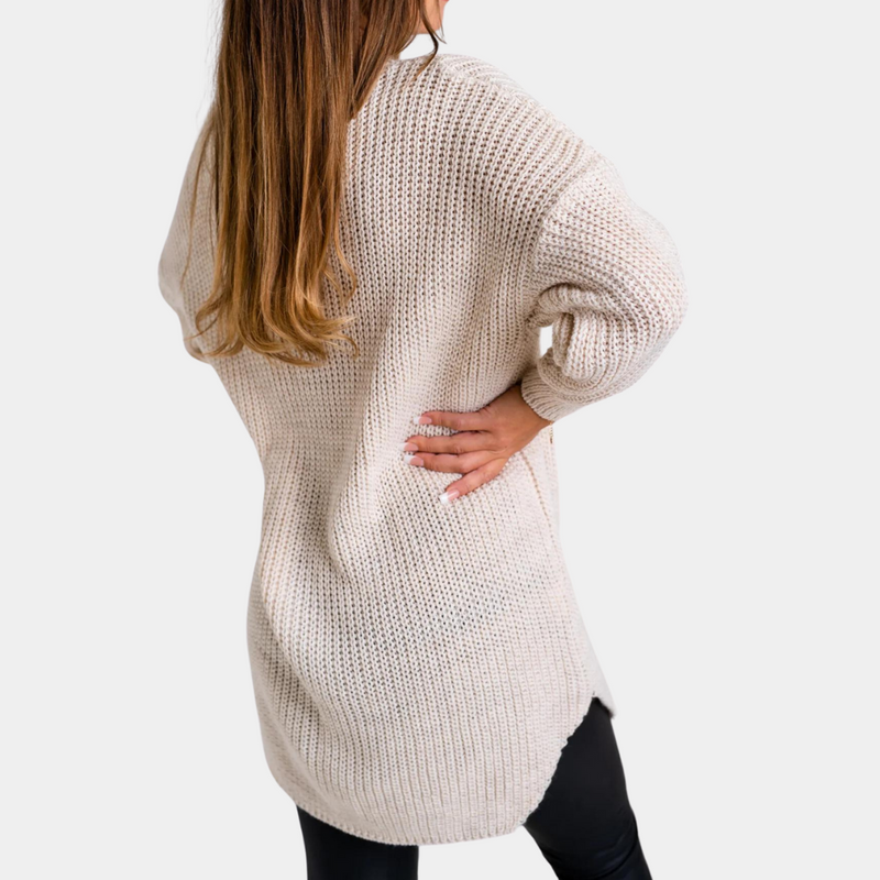 Bequemer Damenstrickpullover