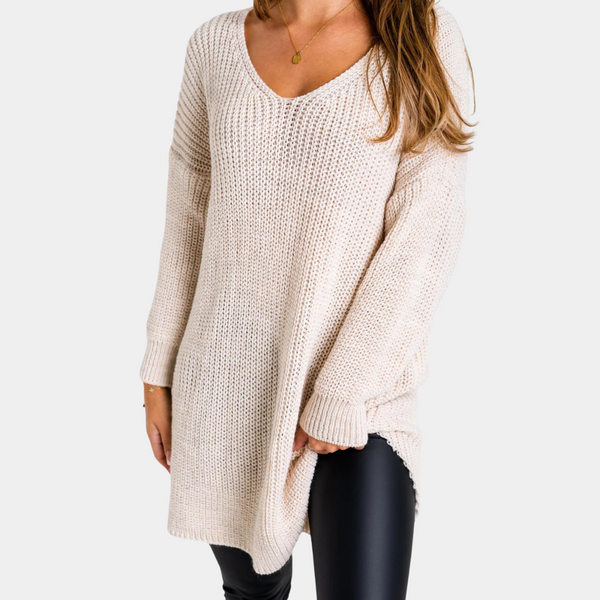 Bequemer Damenstrickpullover