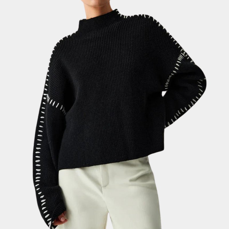 Amaia - Modischer Strickpullover für Frauen