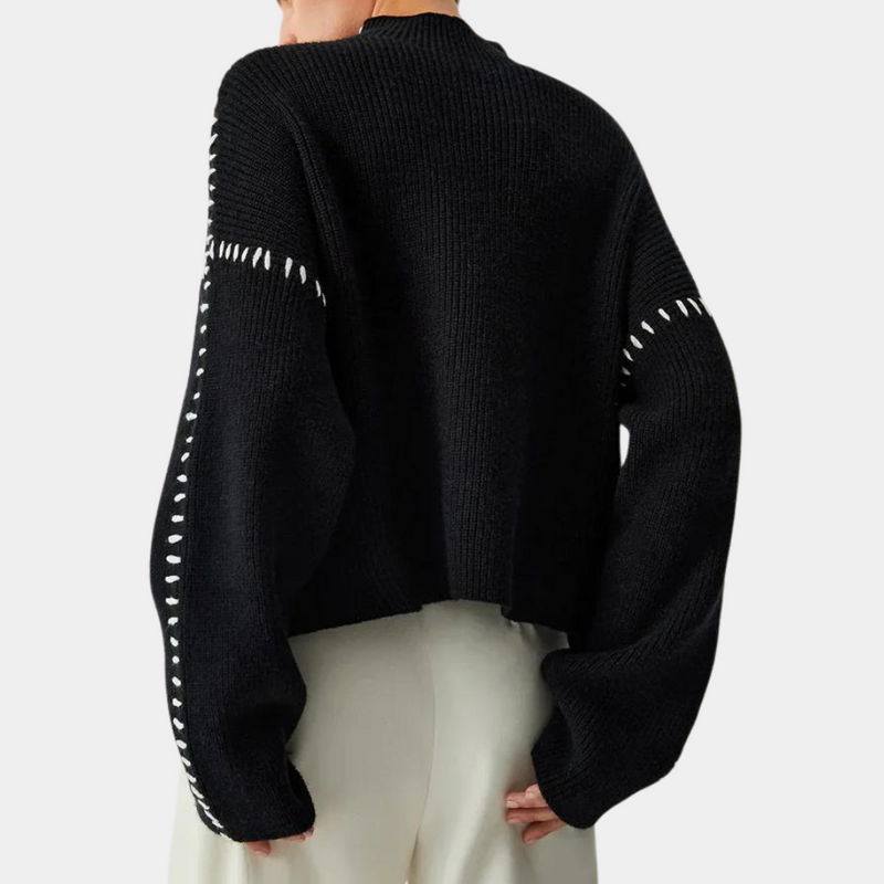 Amaia - Modischer Strickpullover für Frauen