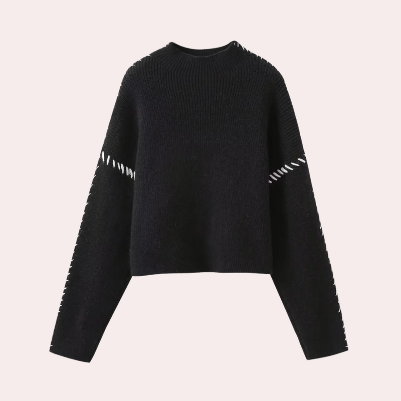 Amaia - Modischer Strickpullover für Frauen