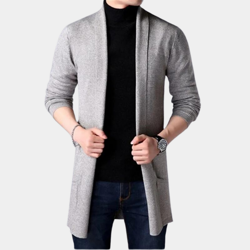 Elegante warme Herren Strickpullover