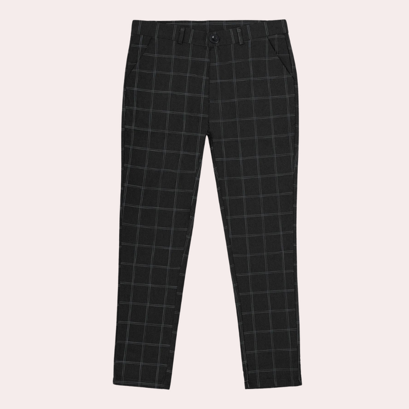 Viktor - Vintage Karierte Herrenhose
