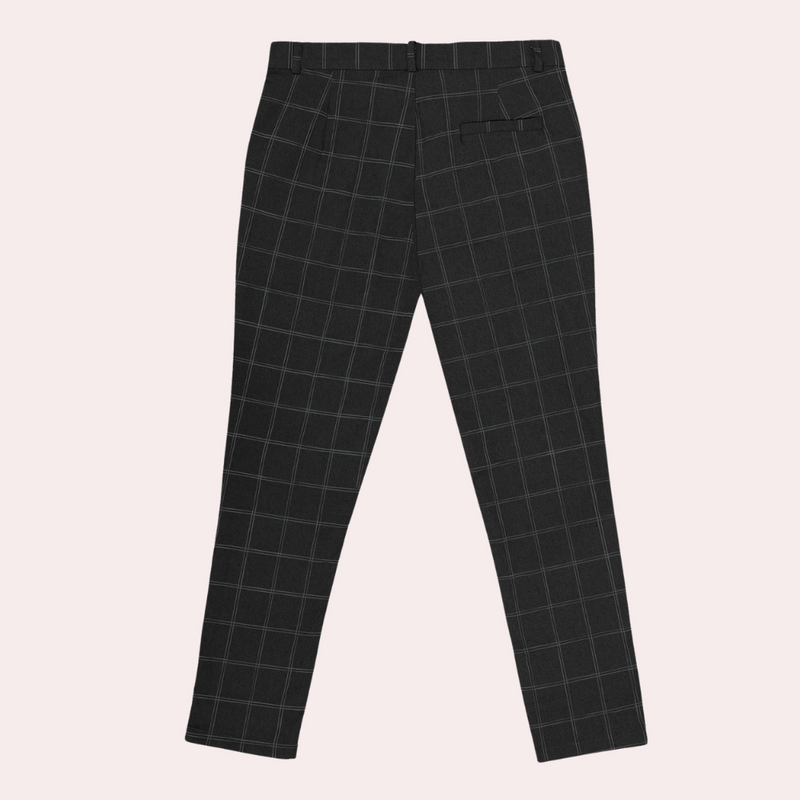 Viktor - Vintage Karierte Herrenhose