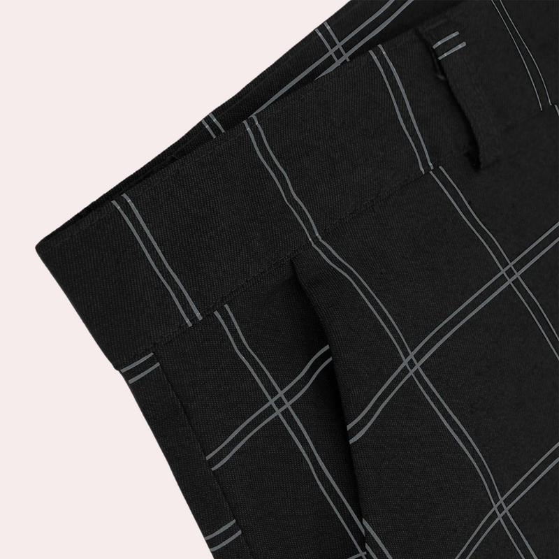 Viktor - Vintage Karierte Herrenhose