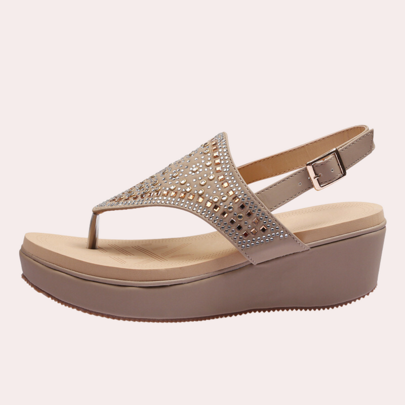 Enrica - Stilvolle flache Sandalen für Damen