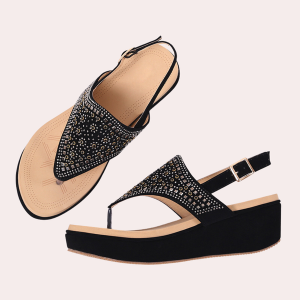 Enrica - Stilvolle flache Sandalen für Damen