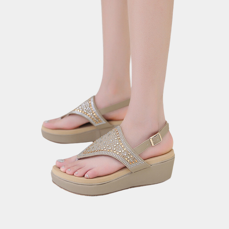 Enrica - Stilvolle flache Sandalen für Damen
