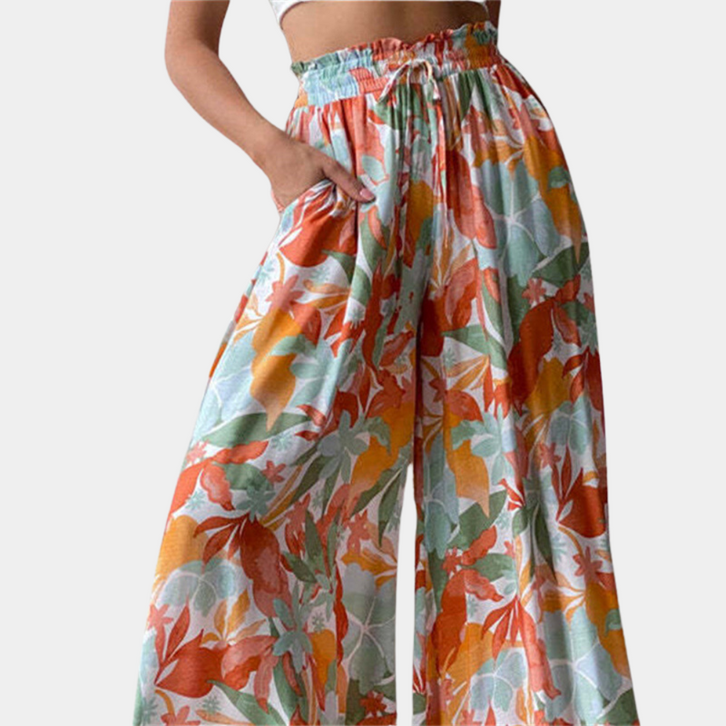 Elegante weite Hose für Damen - stilvoll und bequem