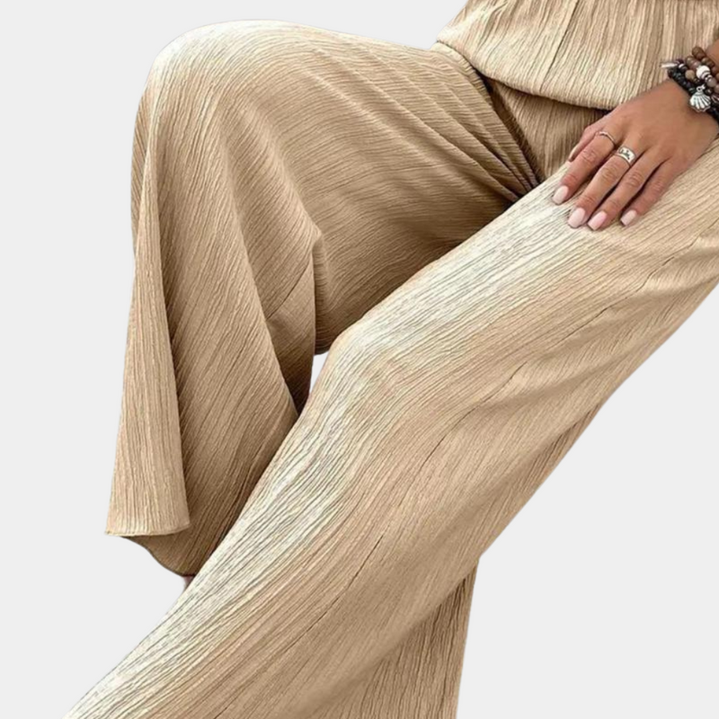 Elegante Damenhose mit hochgeschnittenem Design