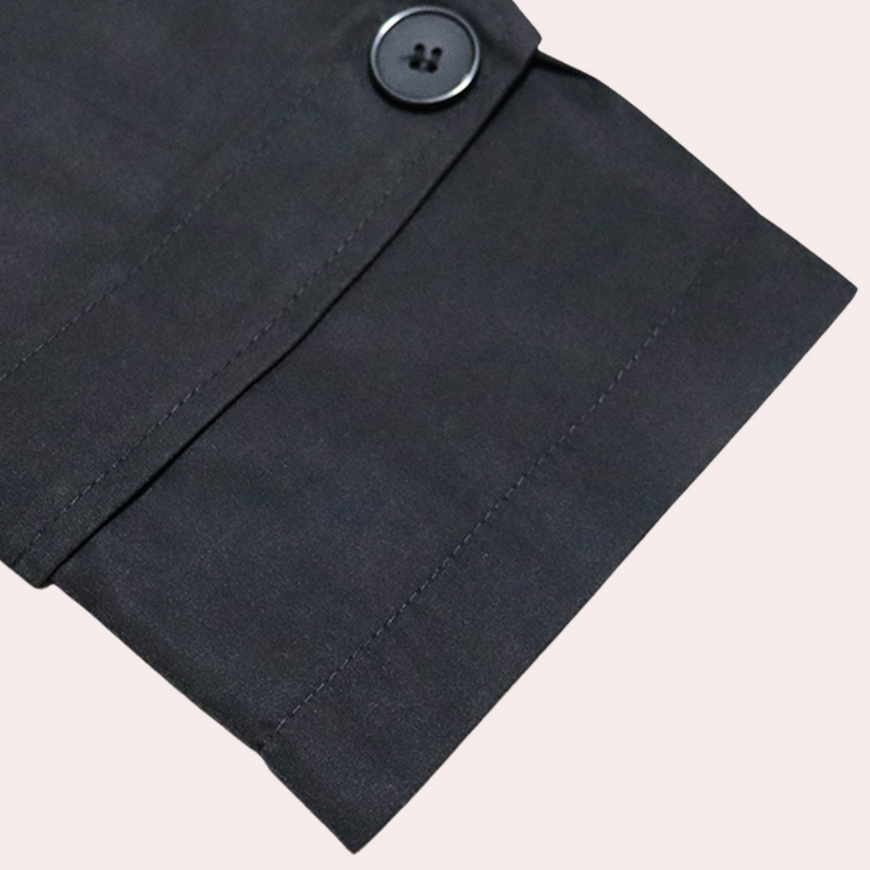 Eleganter langer Herrenmantel für den Winter