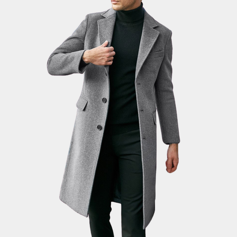 Eleganter Trenchcoat für stilbewusste Männer