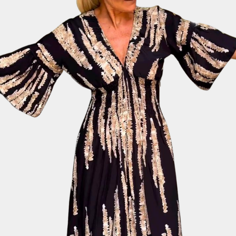 Elegantes und Bequemes Midi-Kleid für Stilbewusste Damen